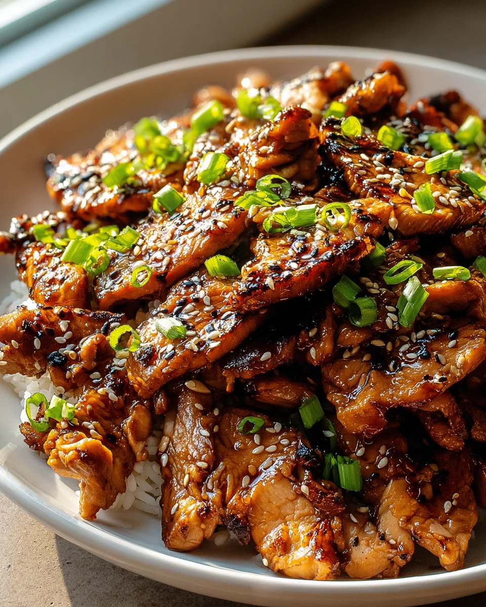 Savory Chicken Bulgogi Recipe: Simple Korean BBQ Delight!