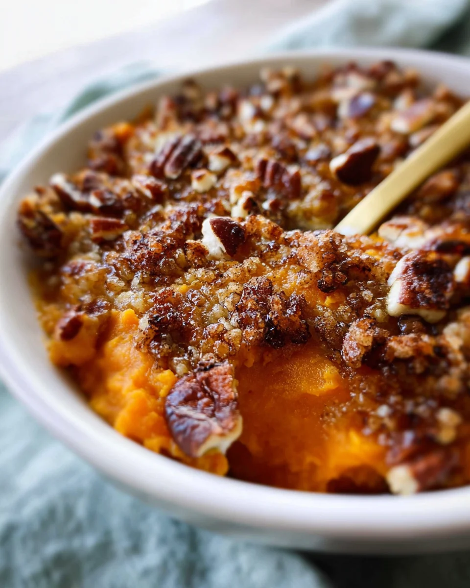 Moms Sweet Potato Casserole: The Best Holiday Side Dish!
