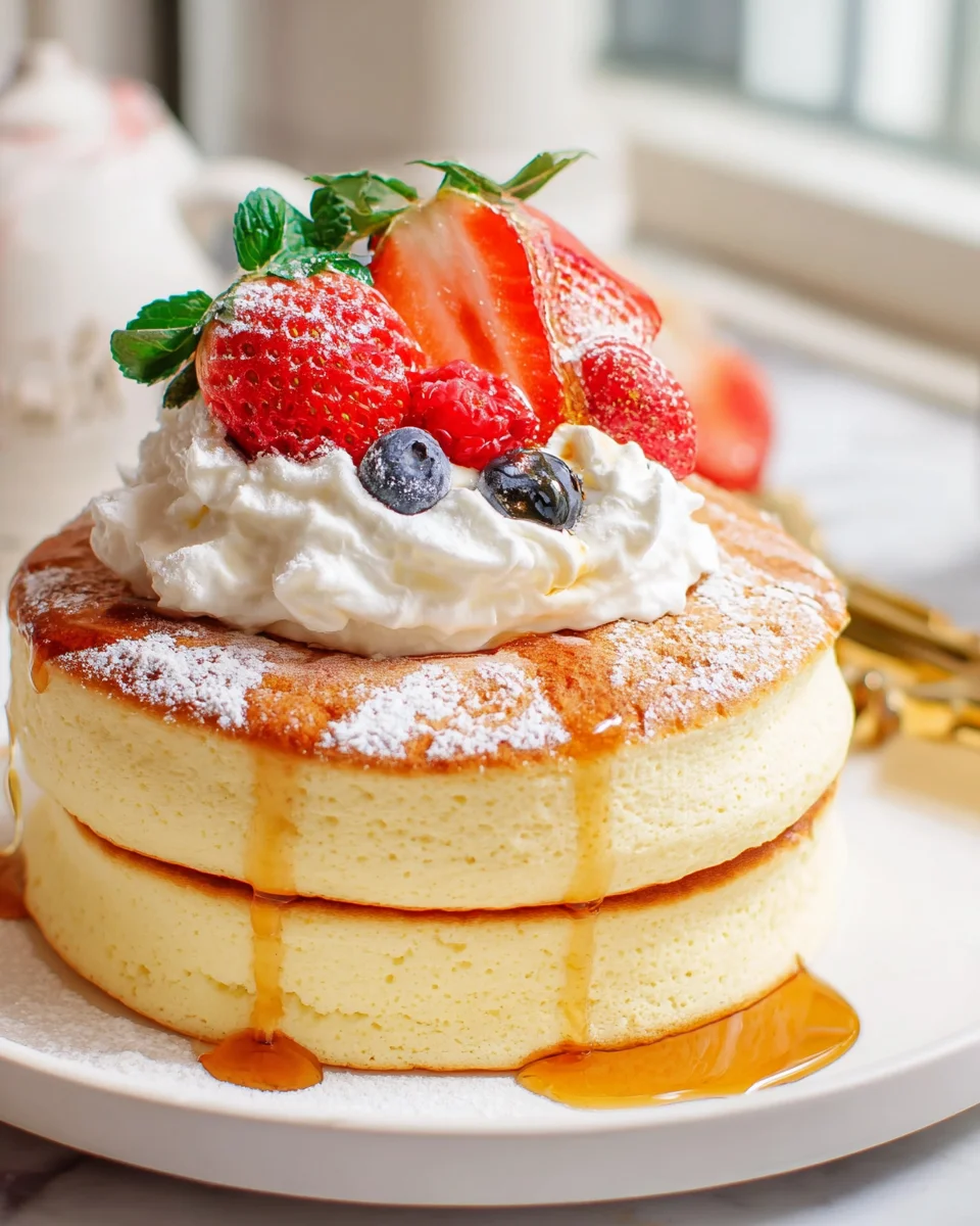 Jiggly Japanese Souffle Pancakes: Light & Fluffy Recipe