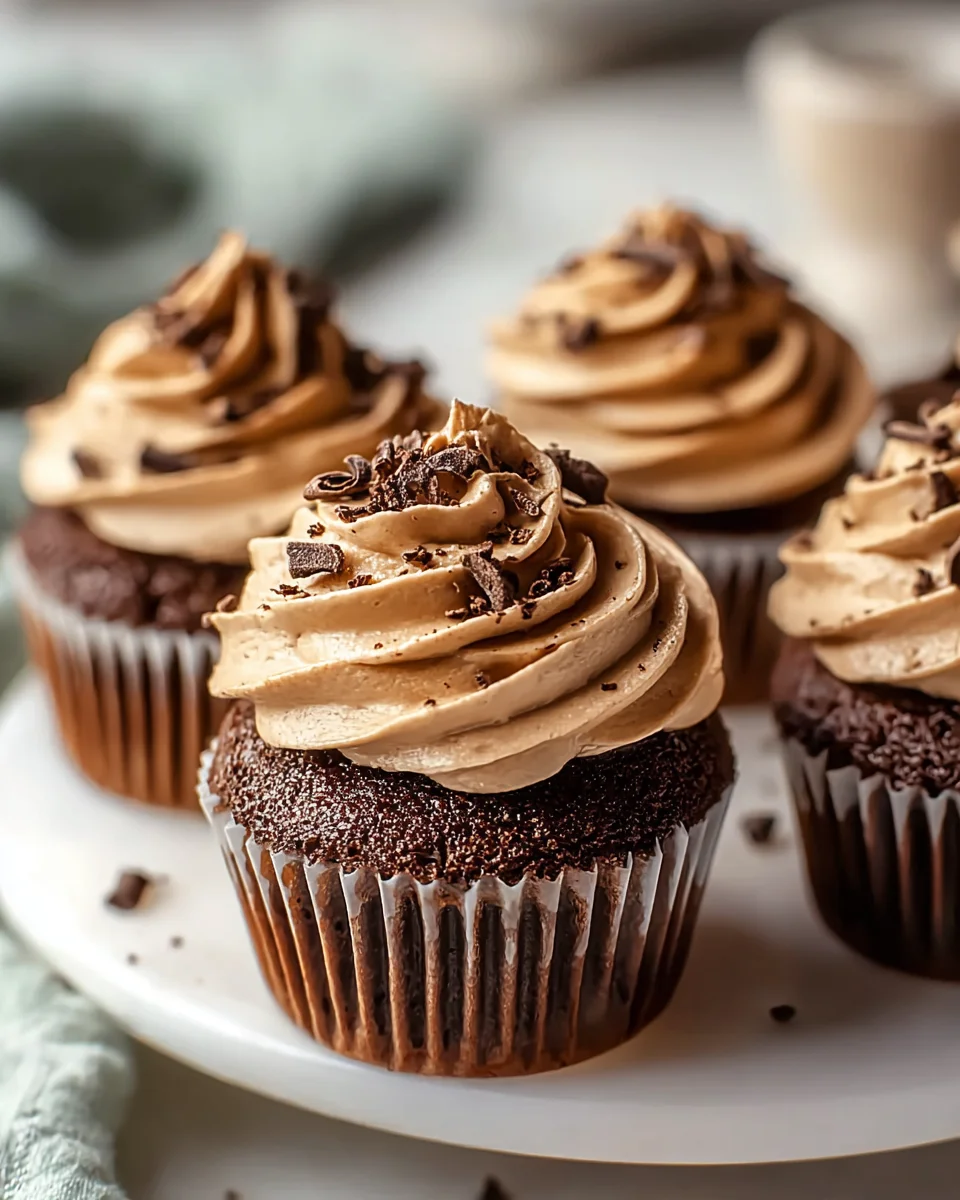 Decadent Espresso Cupcakes with Bold Espresso Frosting