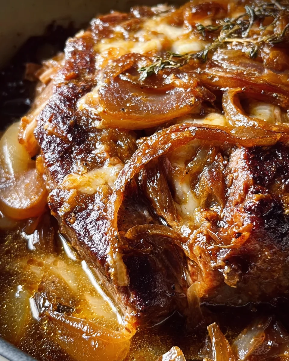 Comforting French Onion Pot Roast: A Savory Beef Delight