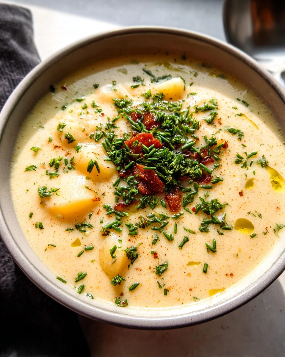 Creamy Potato Soup Recipe: Easy & Delicious Dinner!