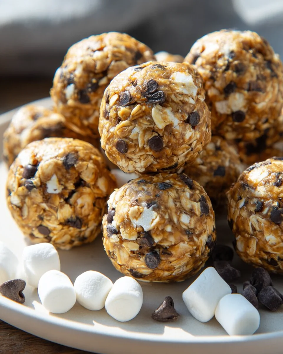 Healthy Smores Energy Bites: Quick, Delicious No-Bake Treat
