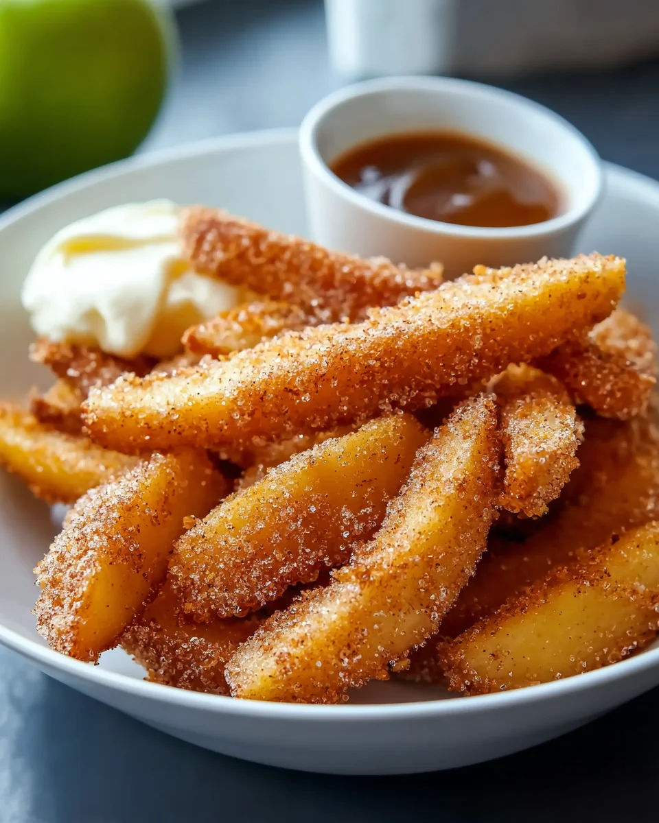 Crunchy Air Fryer Apple Fries – Your New Favorite Snack!