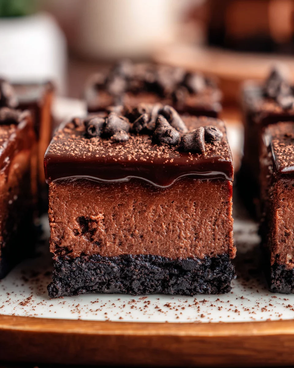 Irresistible Chocolate Cheesecake Brownie Bars Recipe!