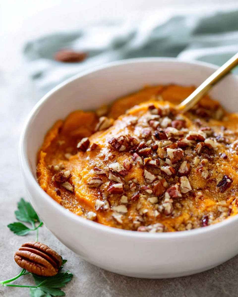 Delicious Mom's Sweet Potato Casserole Recipe to Savor!