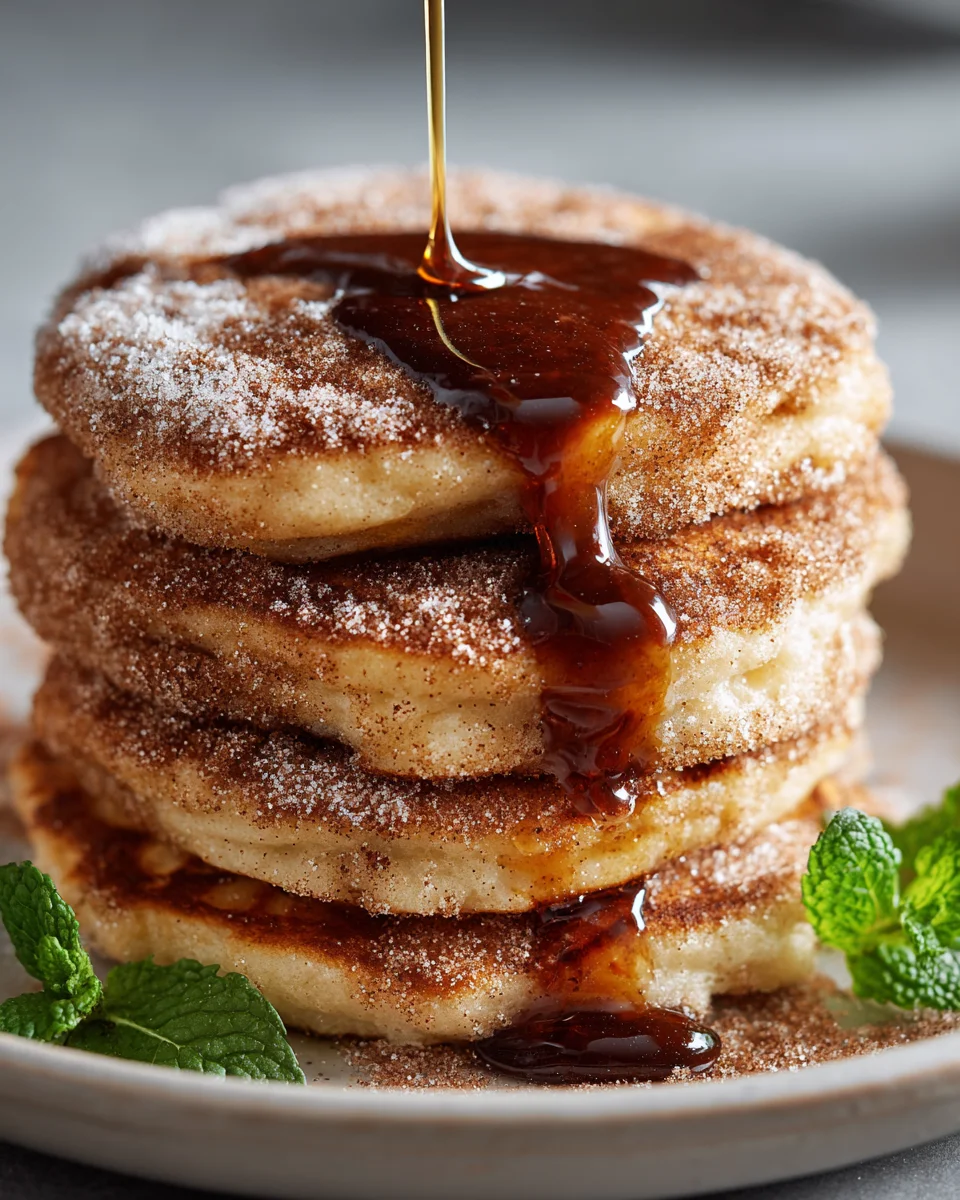 Delicious Spanish Churro Pancakes: A Sweet Breakfast Treat!