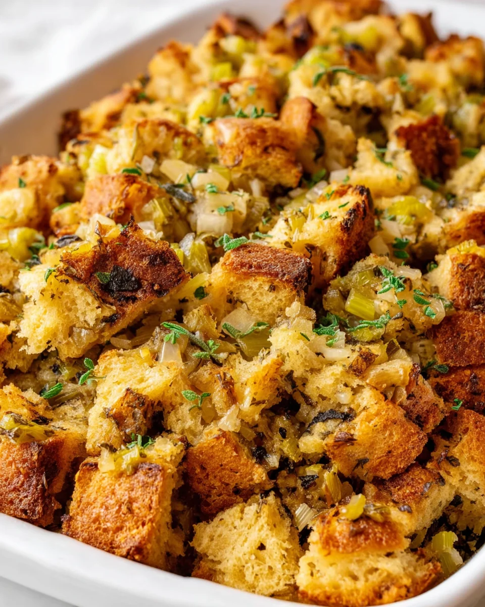 Delicious Homemade Stuffing Recipe for Perfect Holidays!