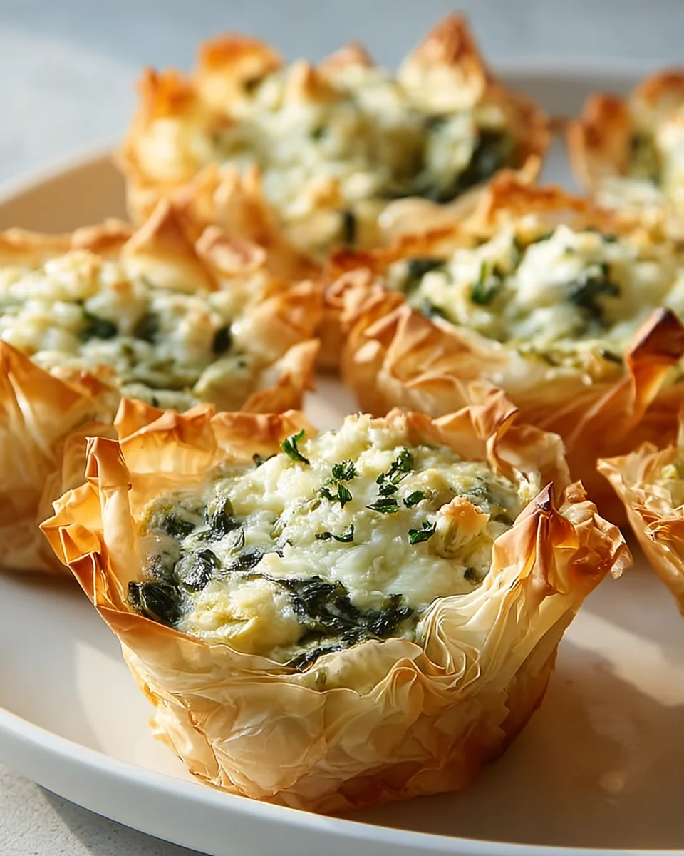 Delicious Spinach and Artichoke Dip Cups for Every Occasion