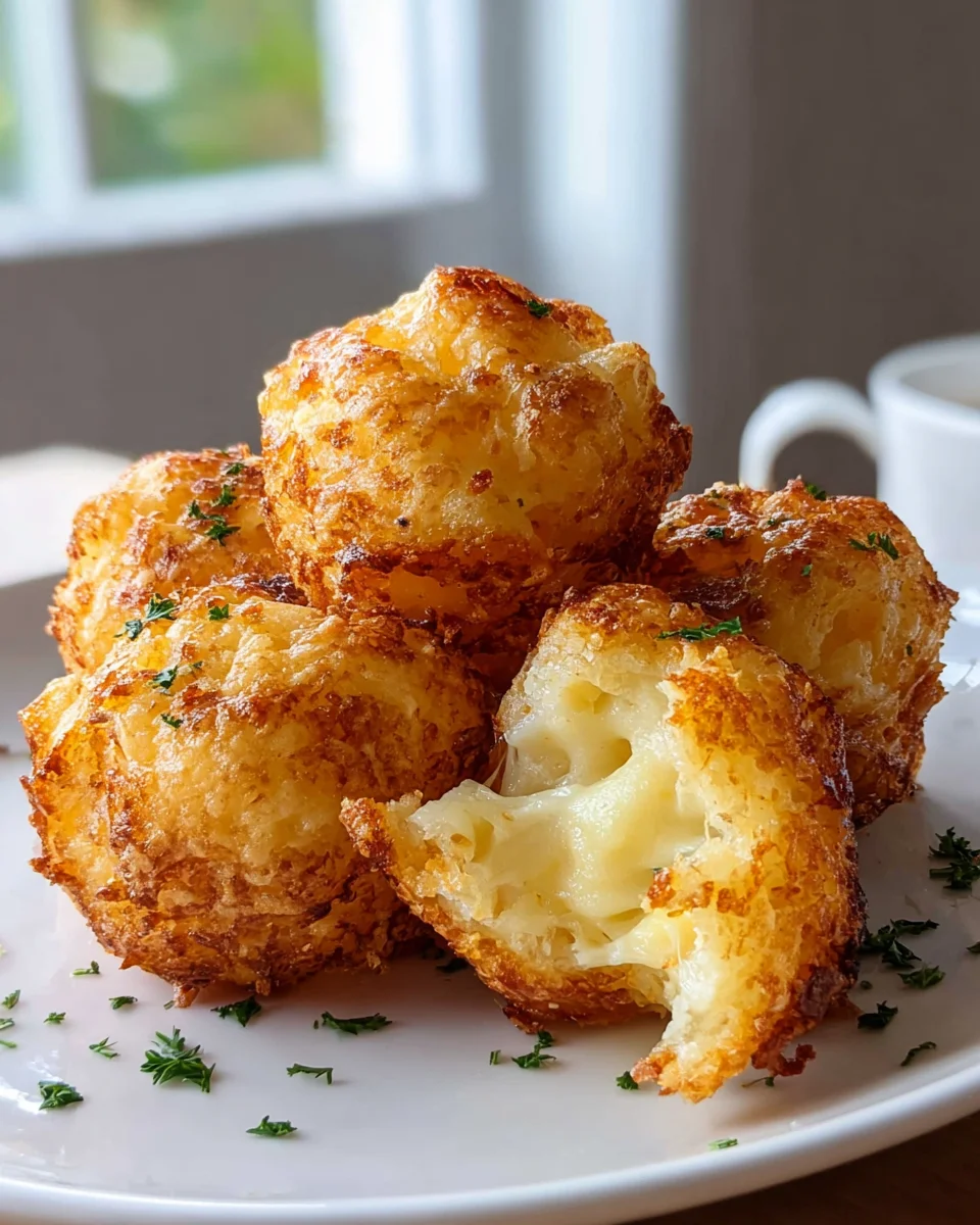 Delicious Mashed Potato Cheese Puffs Recipe You'll Love!