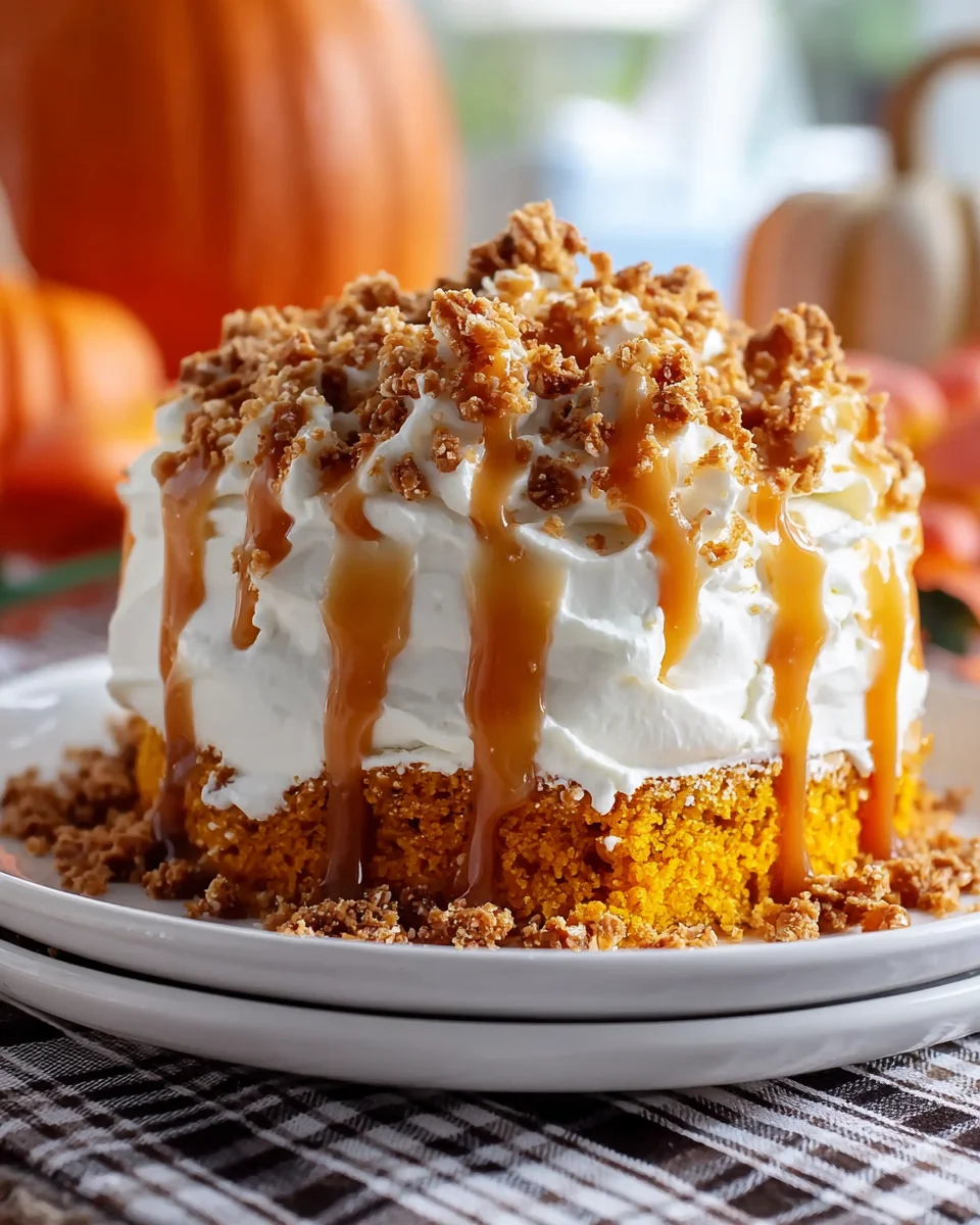 Ultimate Pumpkin Better Than Sex Cake for Fall Cravings!