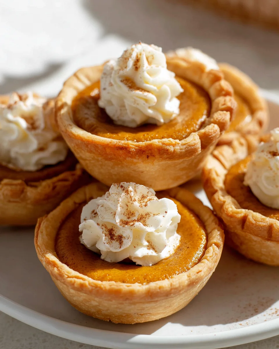 Bite-Sized Mini Pumpkin Pies: The Ultimate Fall Dessert