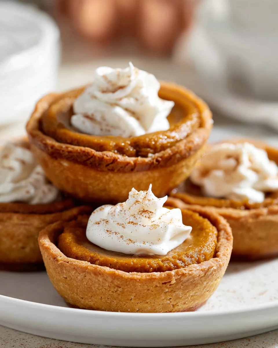 Delicious Mini Pumpkin Pies Recipe for Fall Festivities