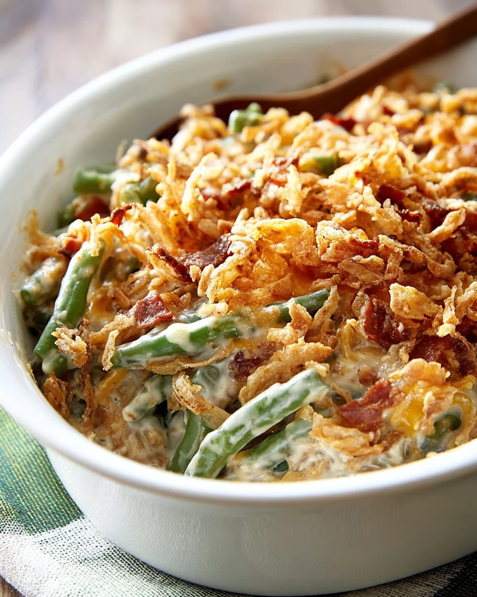 Ultimate Green Bean Casserole: A Must-Try Comfort Dish!