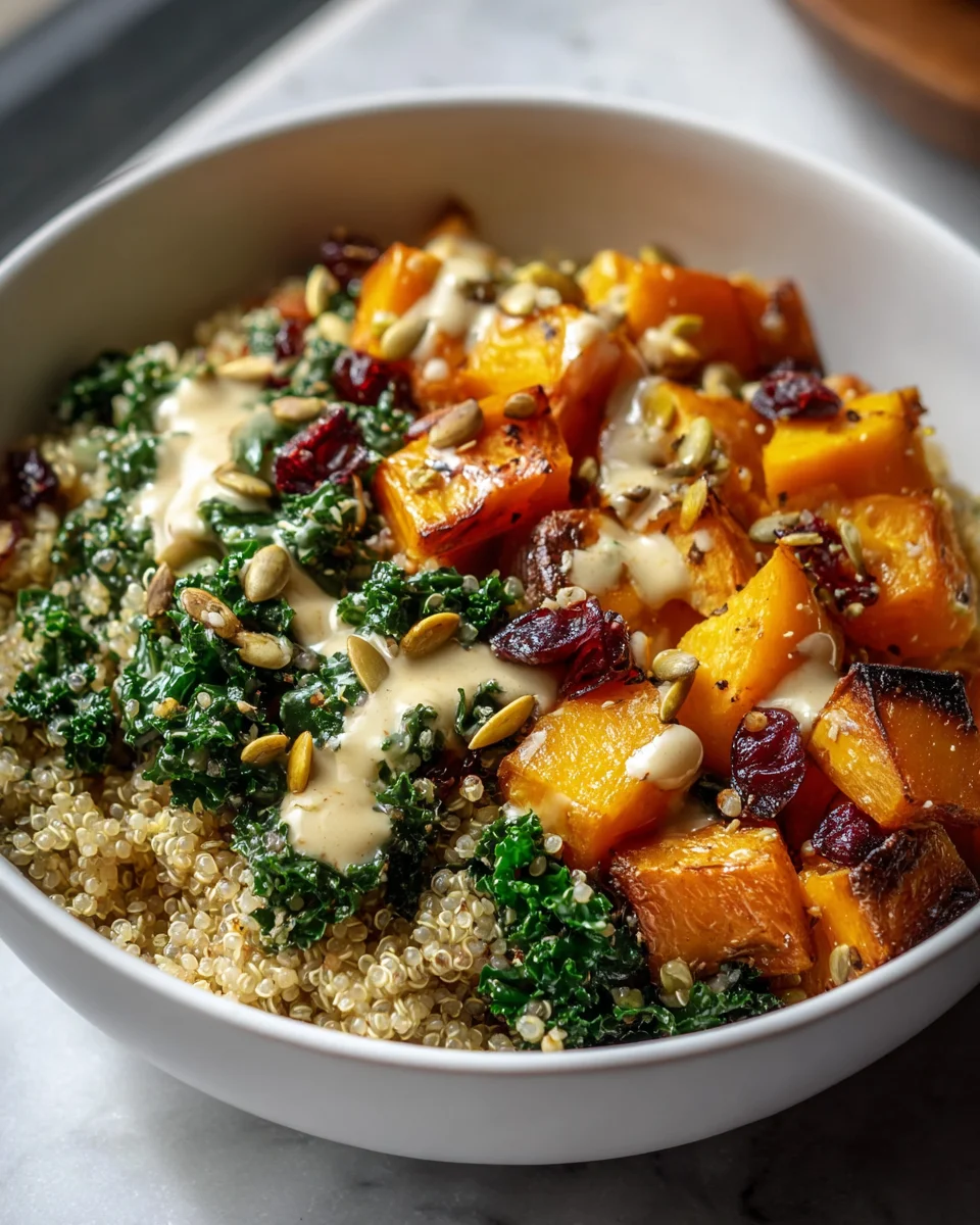 Autumn Glow Quinoa Bowls: Healthy and Delicious Fall Recipe