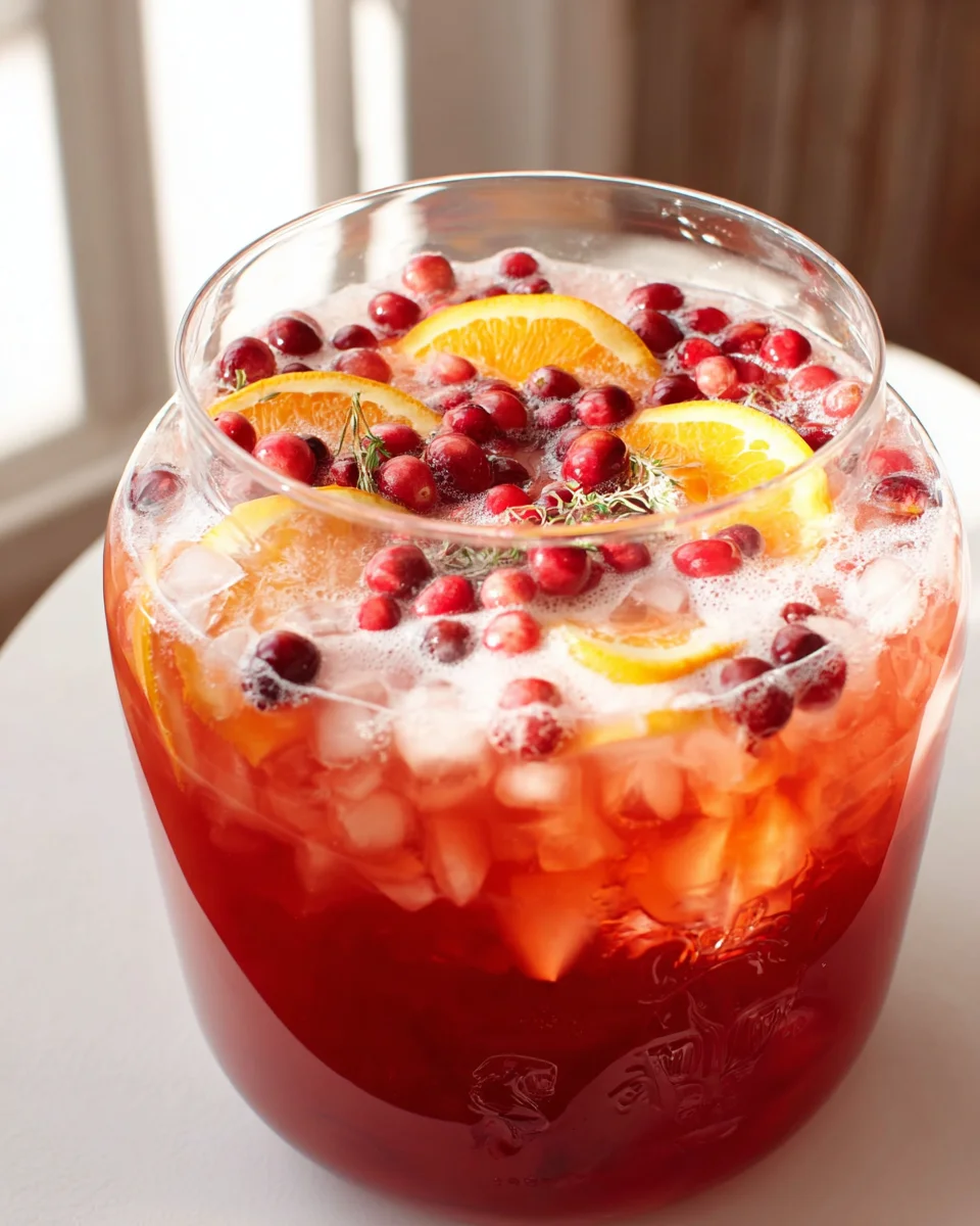 Festive Holiday Punch Recipe: Refreshing Non-Alcoholic Delight