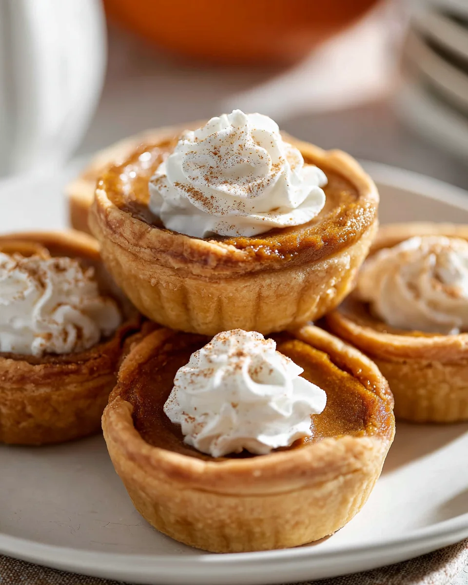 Delicious Mini Pumpkin Pies Recipe for Fall Festivities