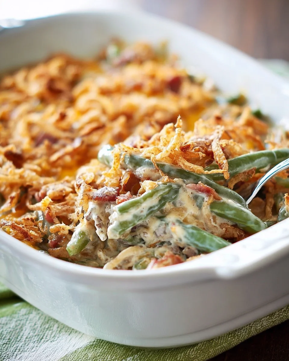 Ultimate Green Bean Casserole: A Must-Try Comfort Dish!
