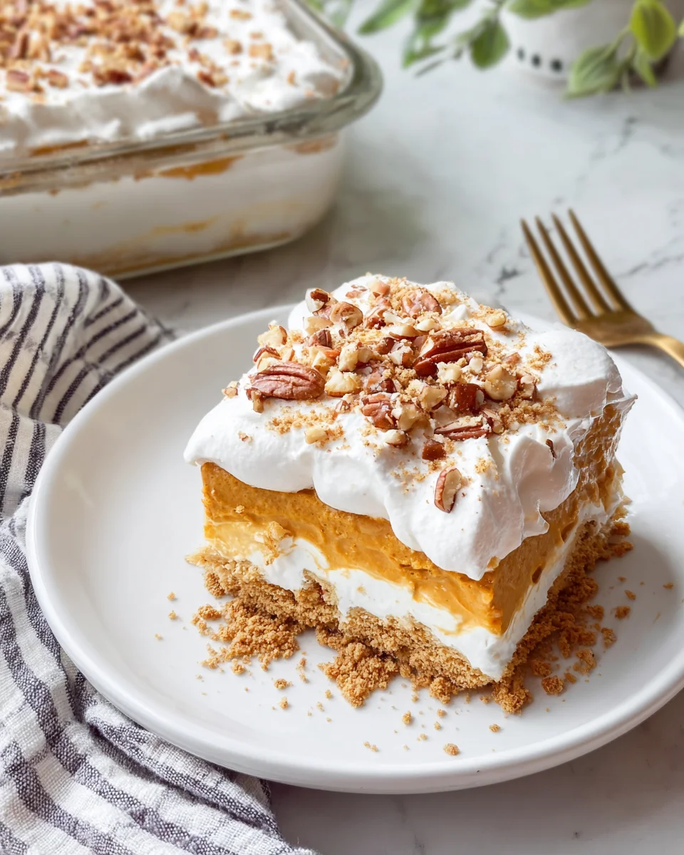Delicious Pumpkin Lush Dessert Recipe to Satisfy Your Cravings