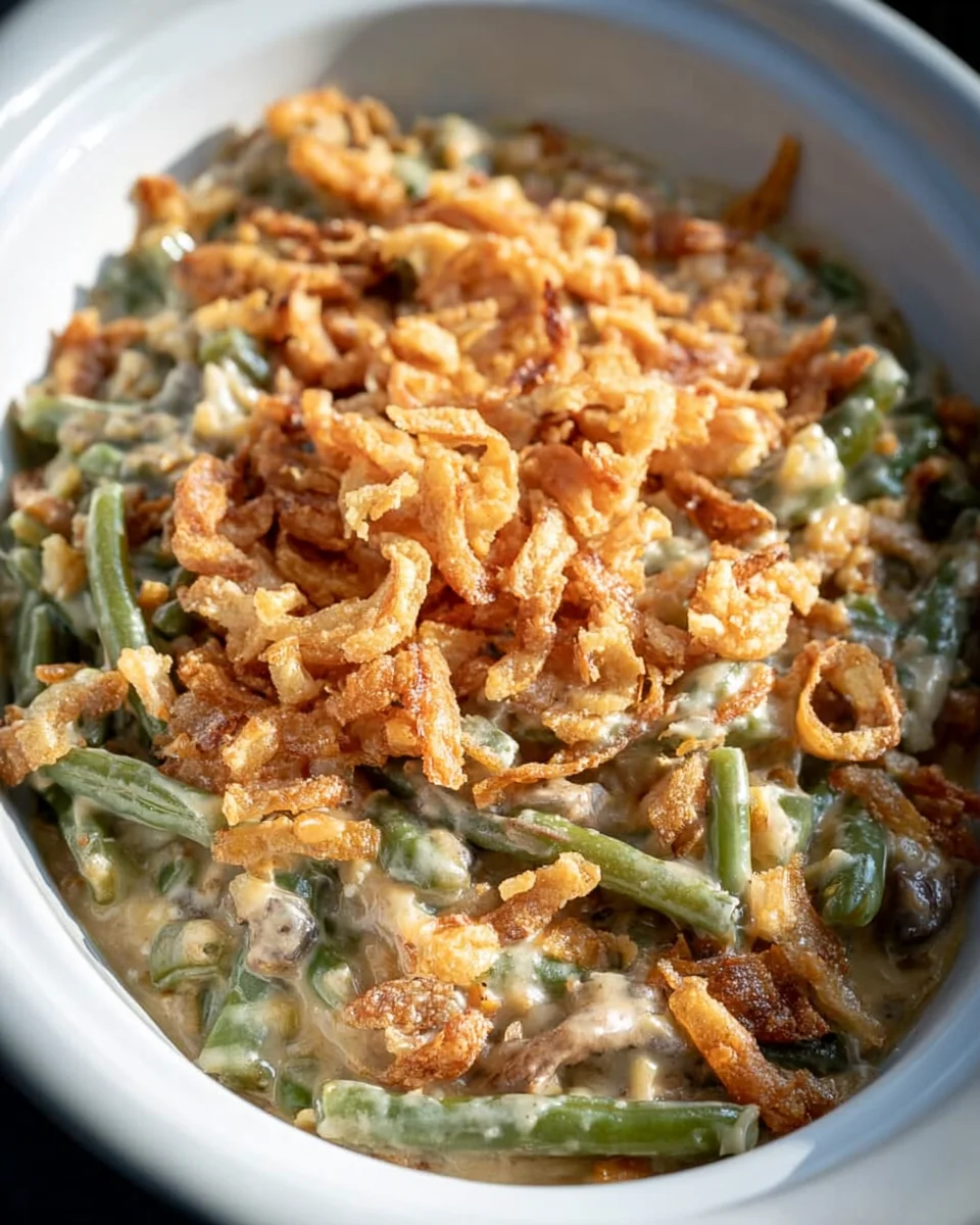 Easy Crock Pot Green Bean Casserole Recipe for Busy Cooks