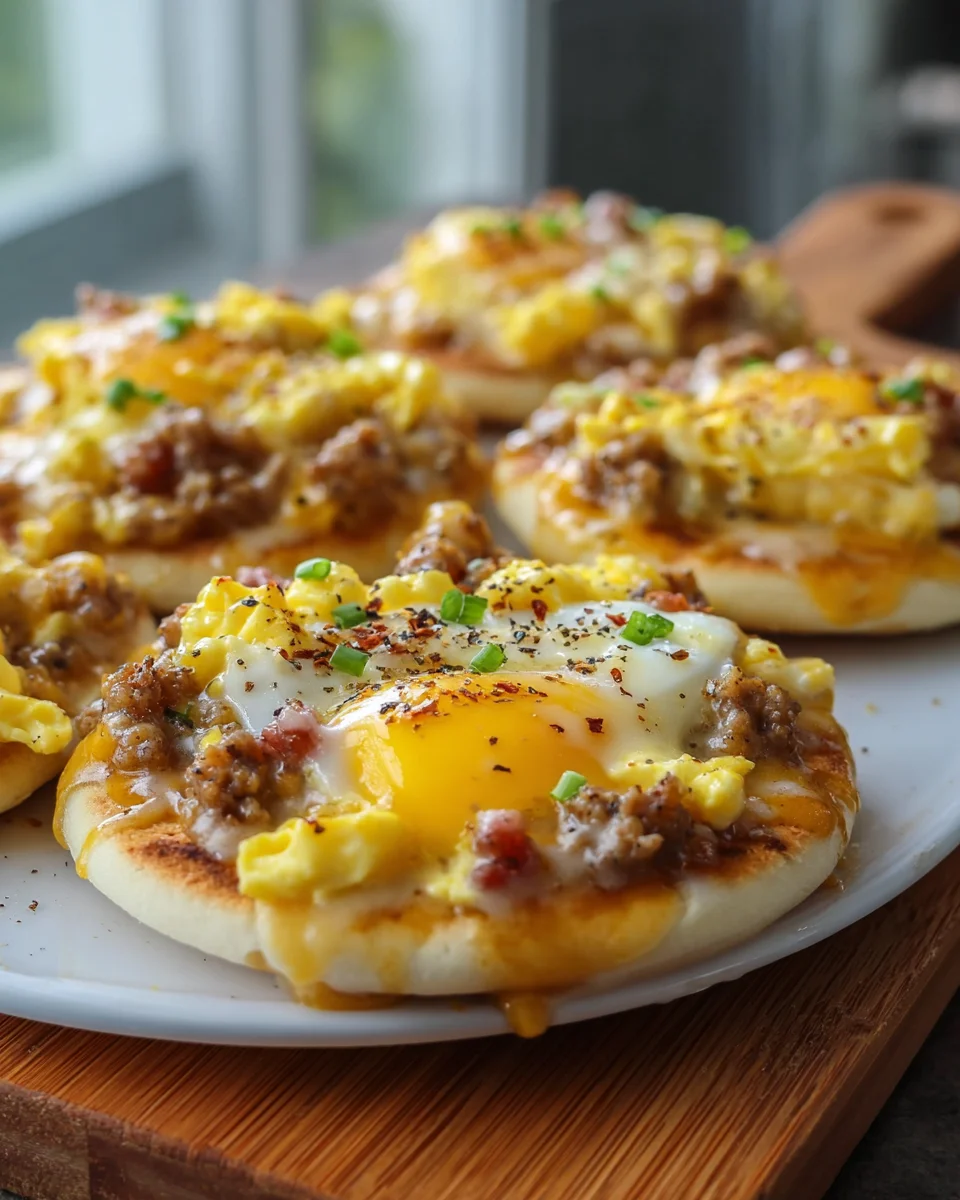 English Muffin Breakfast Pizza: Quick & Delicious Morning Bite