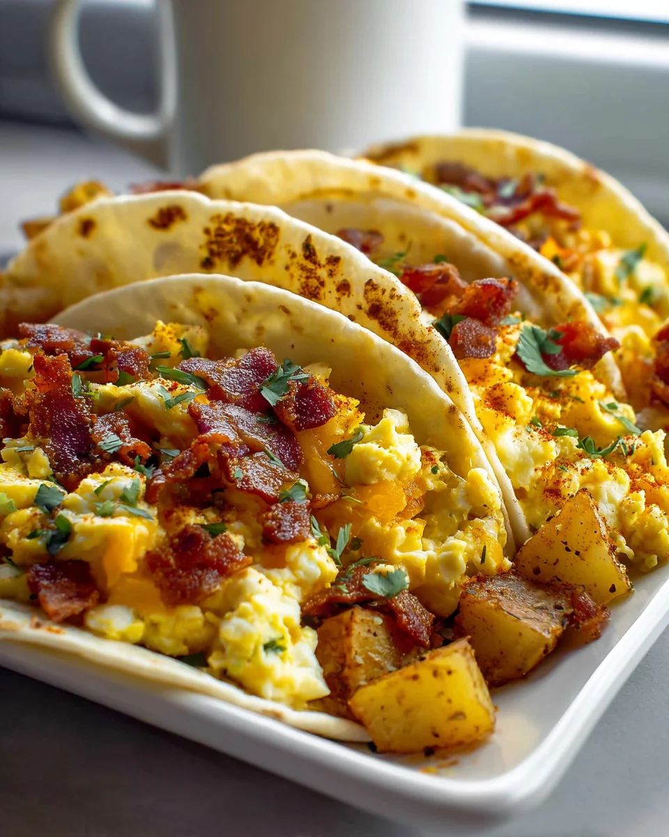 Delicious Baked Breakfast Tacos Recipe for a Perfect Morning!