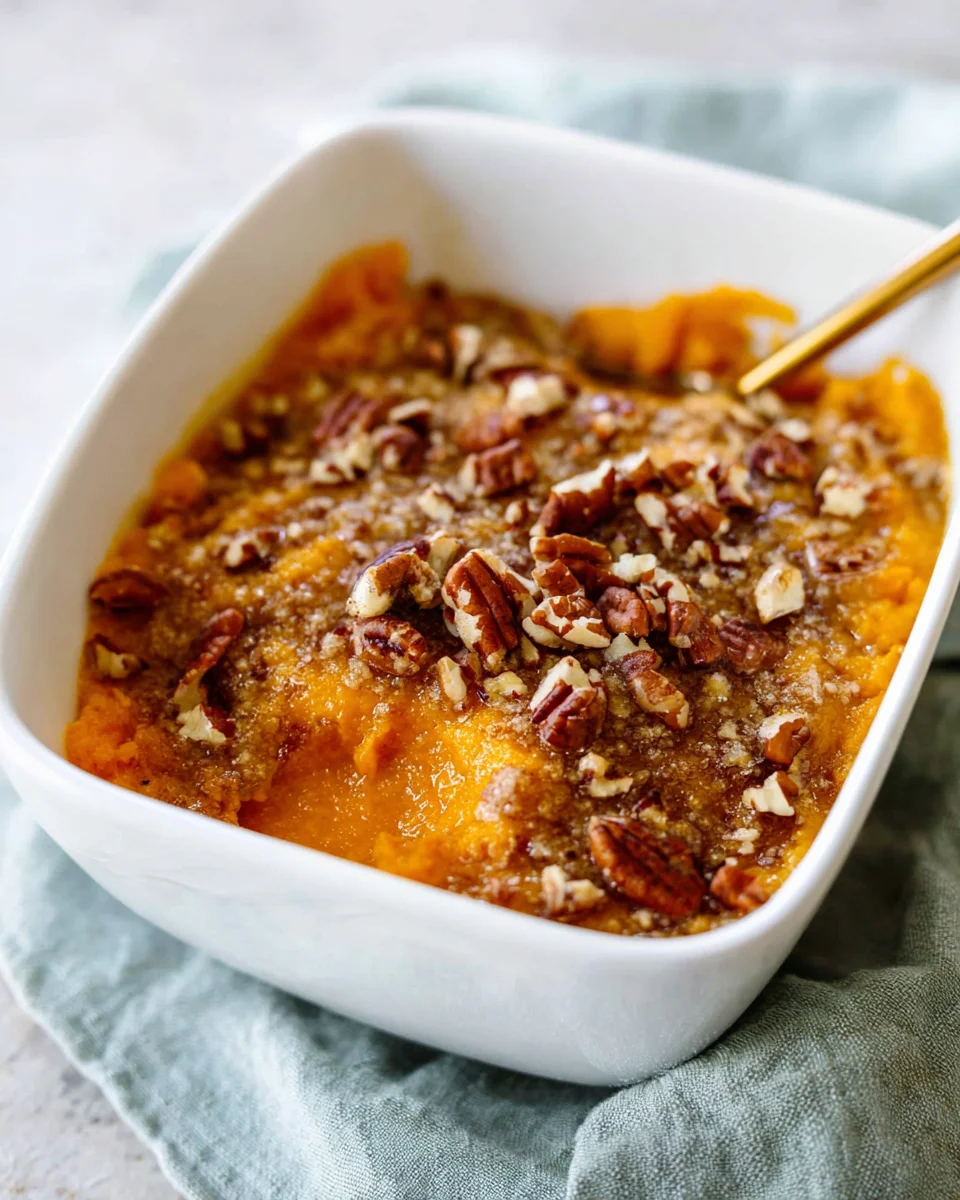 Mom's Sweet Potato Casserole – Perfect Holiday Side Dish