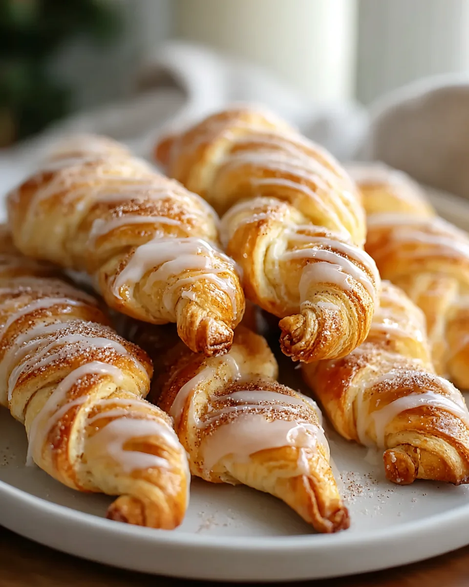 Crescent Roll Cinnamon Twists