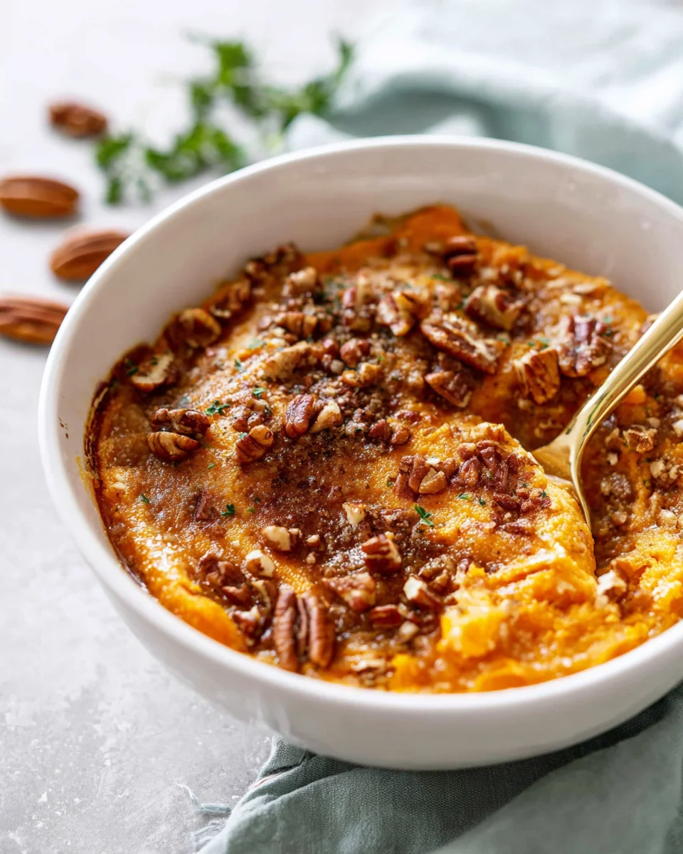 Delicious Mom's Sweet Potato Casserole Recipe to Savor!