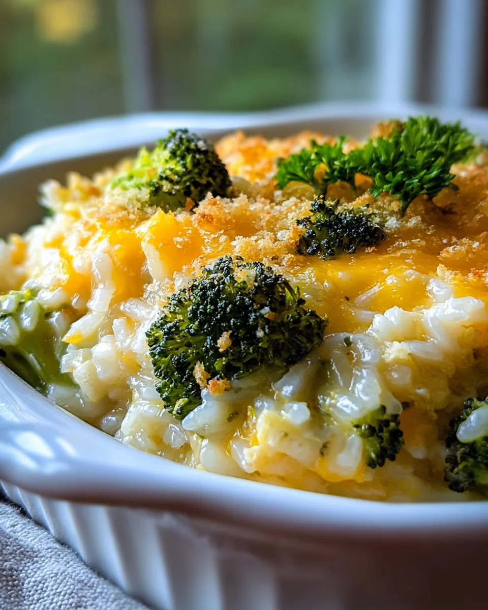 Ultimate Broccoli Cheese Rice Casserole Recipe to Savor!