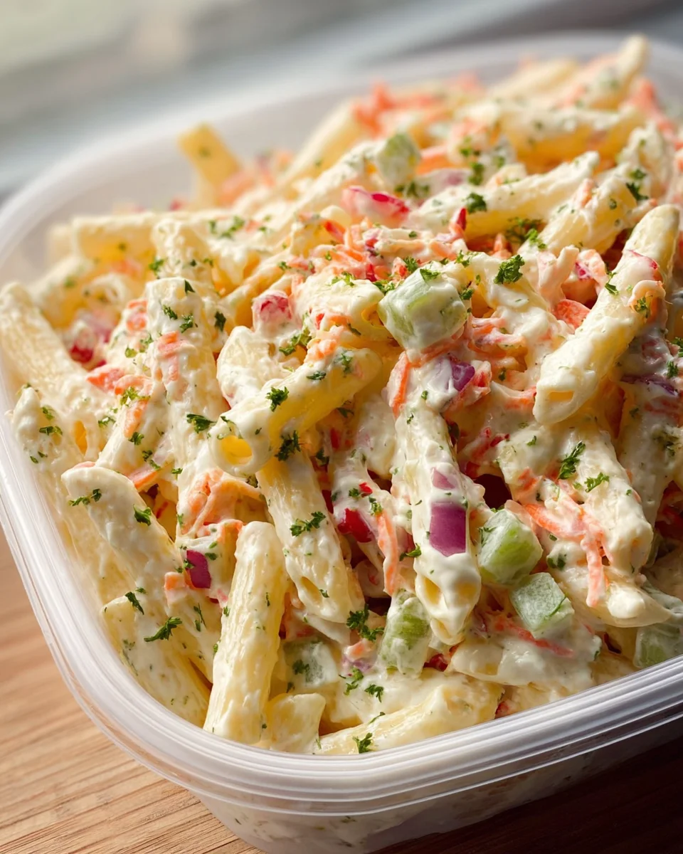Cheddar Sour Cream Macaroni Salad: Creamy & Delicious Recipe