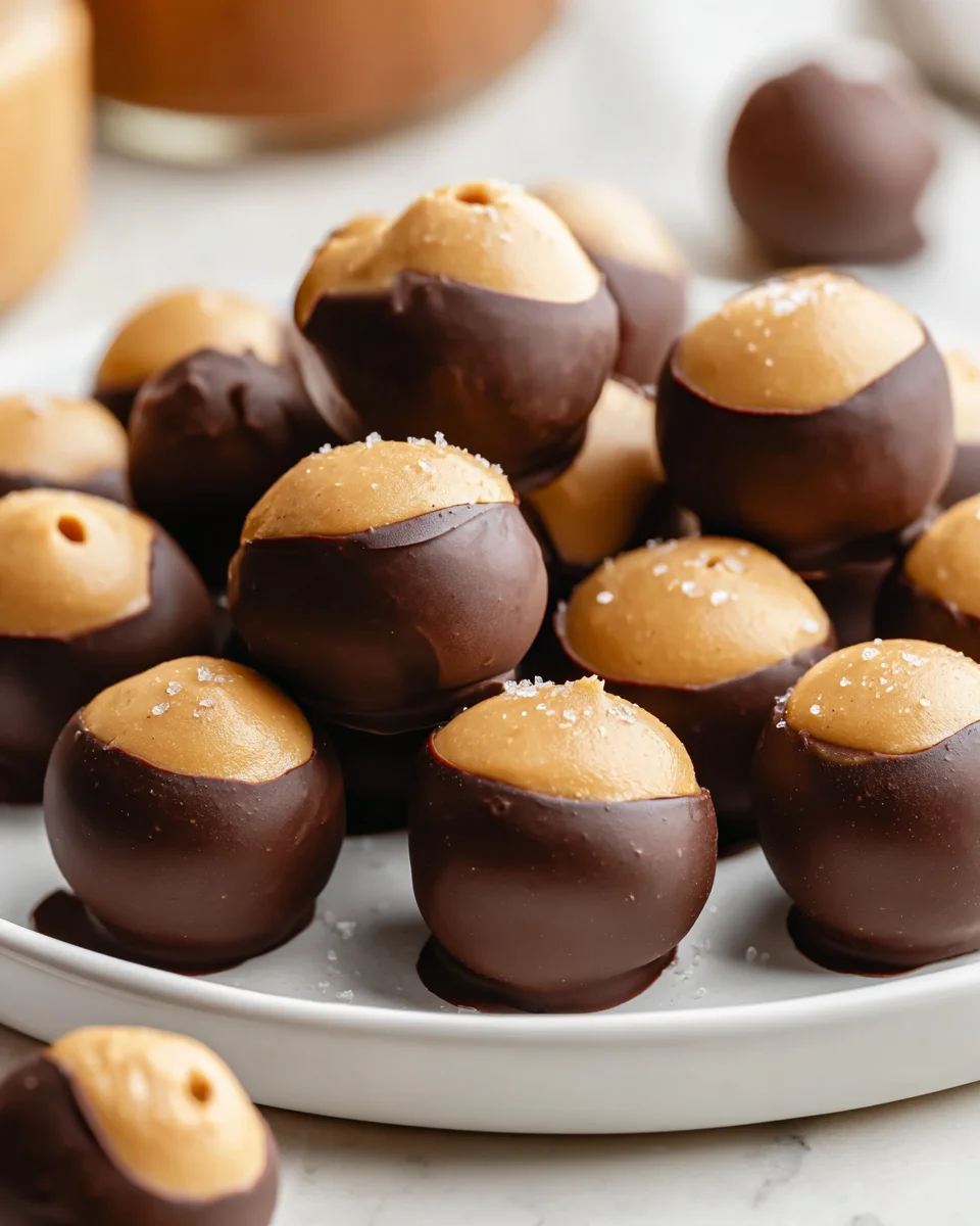 Delicious Buckeyes Recipe: Sweet Chocolate and Peanut Butter Treats