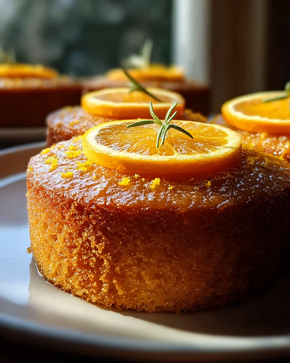 Delicious Orange Honey Cake with Gin Extractor Flavor Boost