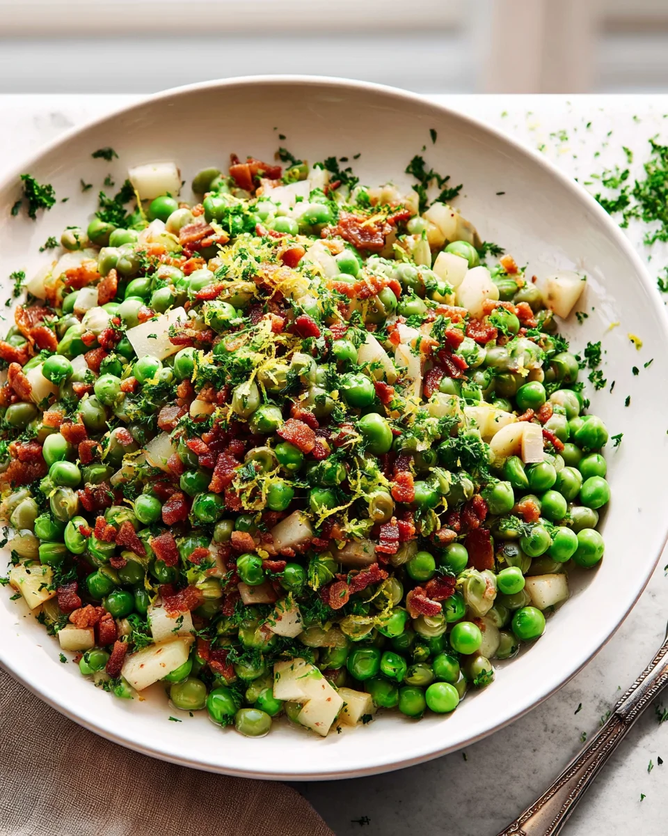 Thanksgiving Peas Beef Pancetta: A Flavorful Side Dish