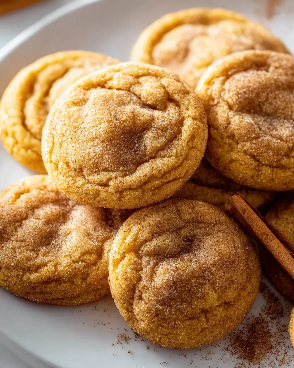 Delicious Pumpkin Snickerdoodle Cookies Recipe to Try Now!
