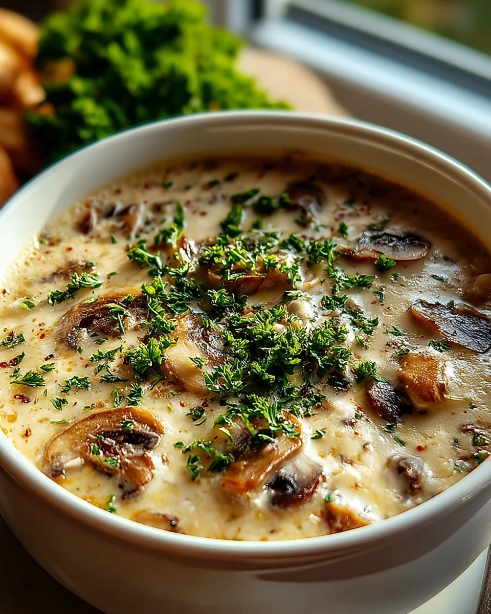 Ultimate Huttenkase Mushroom Soup Recipe for Mushroom Lovers