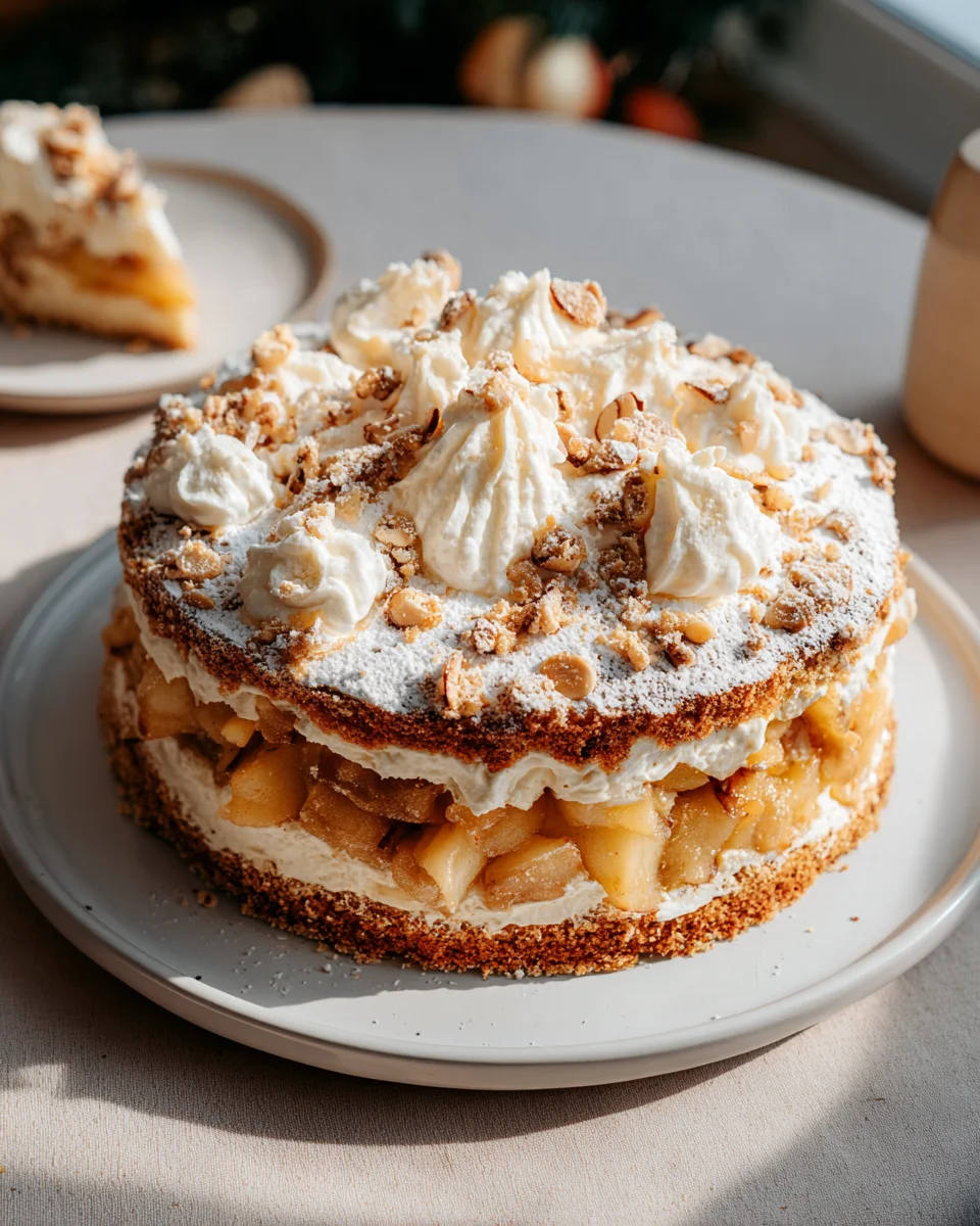 Bratapfel Himmelstorte: Perfect Festive Christmas Cake Recipe