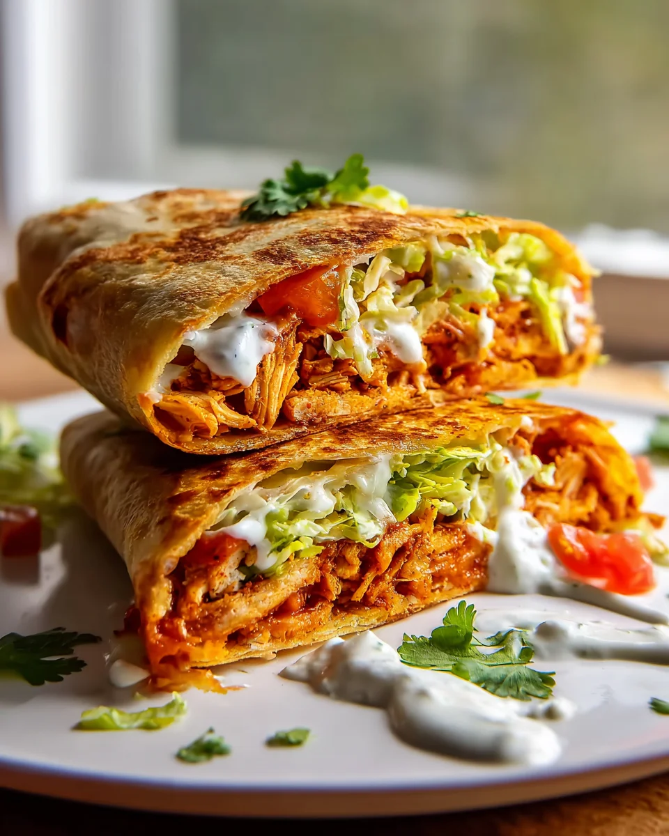 Healthy Chicken Crunch Wrap Recipe for a Delicious Meal!