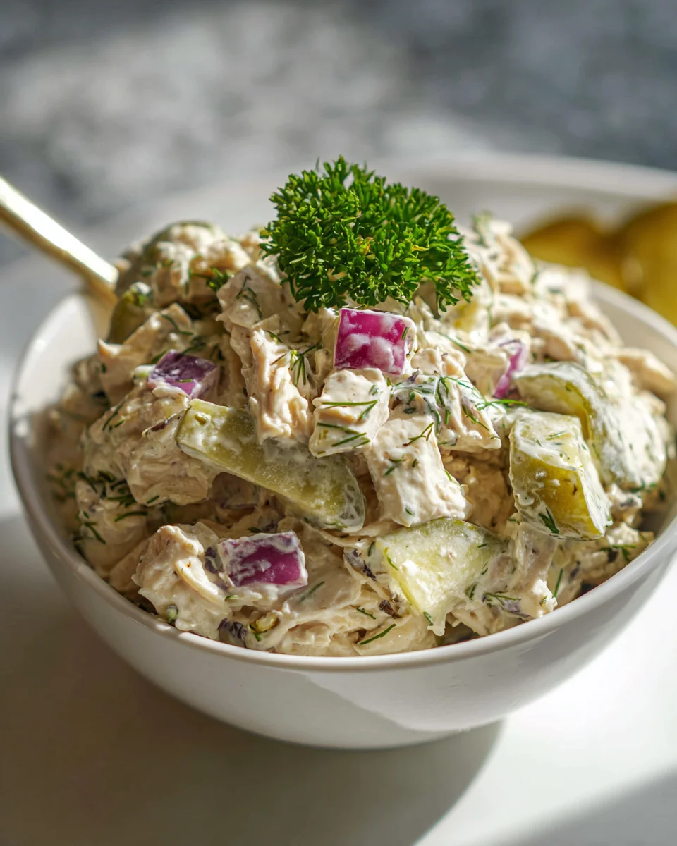 Zesty Dill Pickle Chicken Salad – The Ultimate Recipe