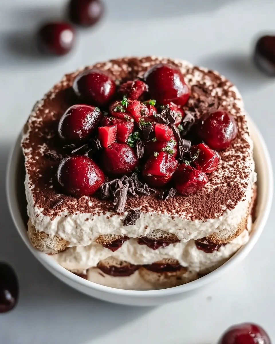 Cherry Amaretto Extract Tiramisu: A Delightful Dessert Treat