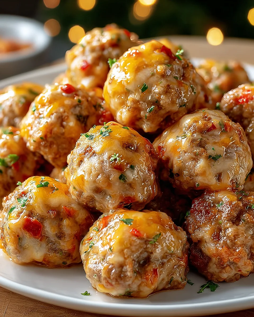 Delicious Rotel Sausage Balls Recipe with Beef and Cheese