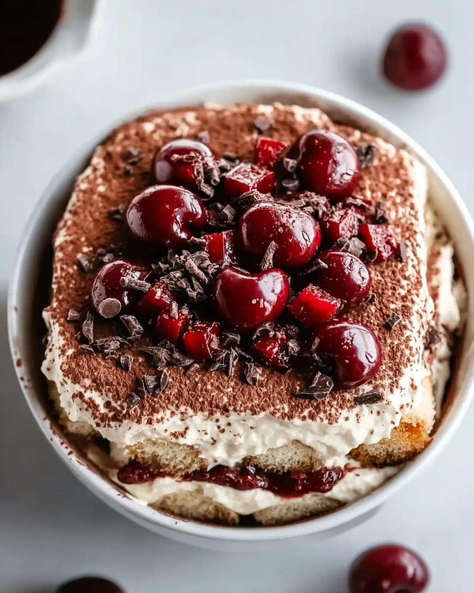 Cherry Amaretto Extract Tiramisu: A Delightful Dessert Treat