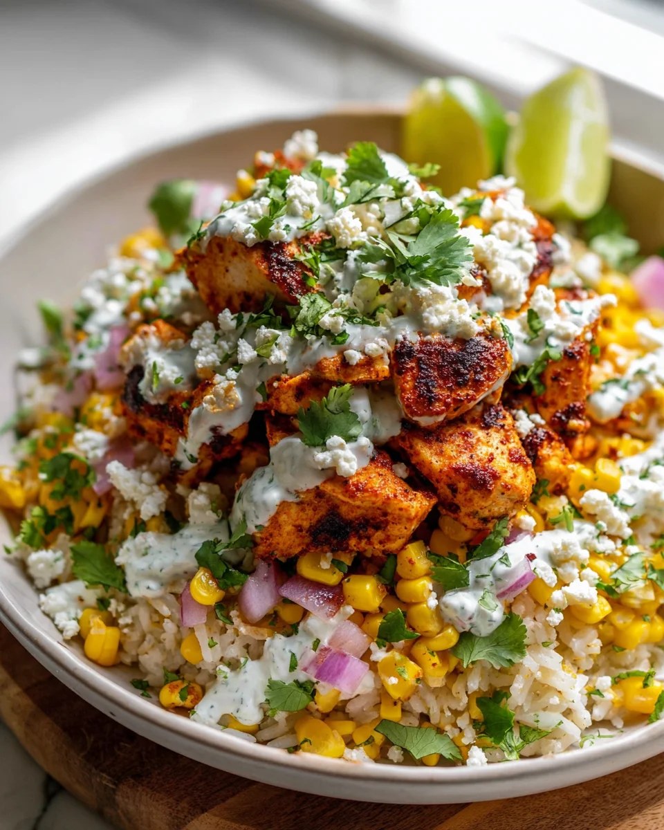 Delicious Tasty Street Corn Chicken Bowl Recipe to Try!