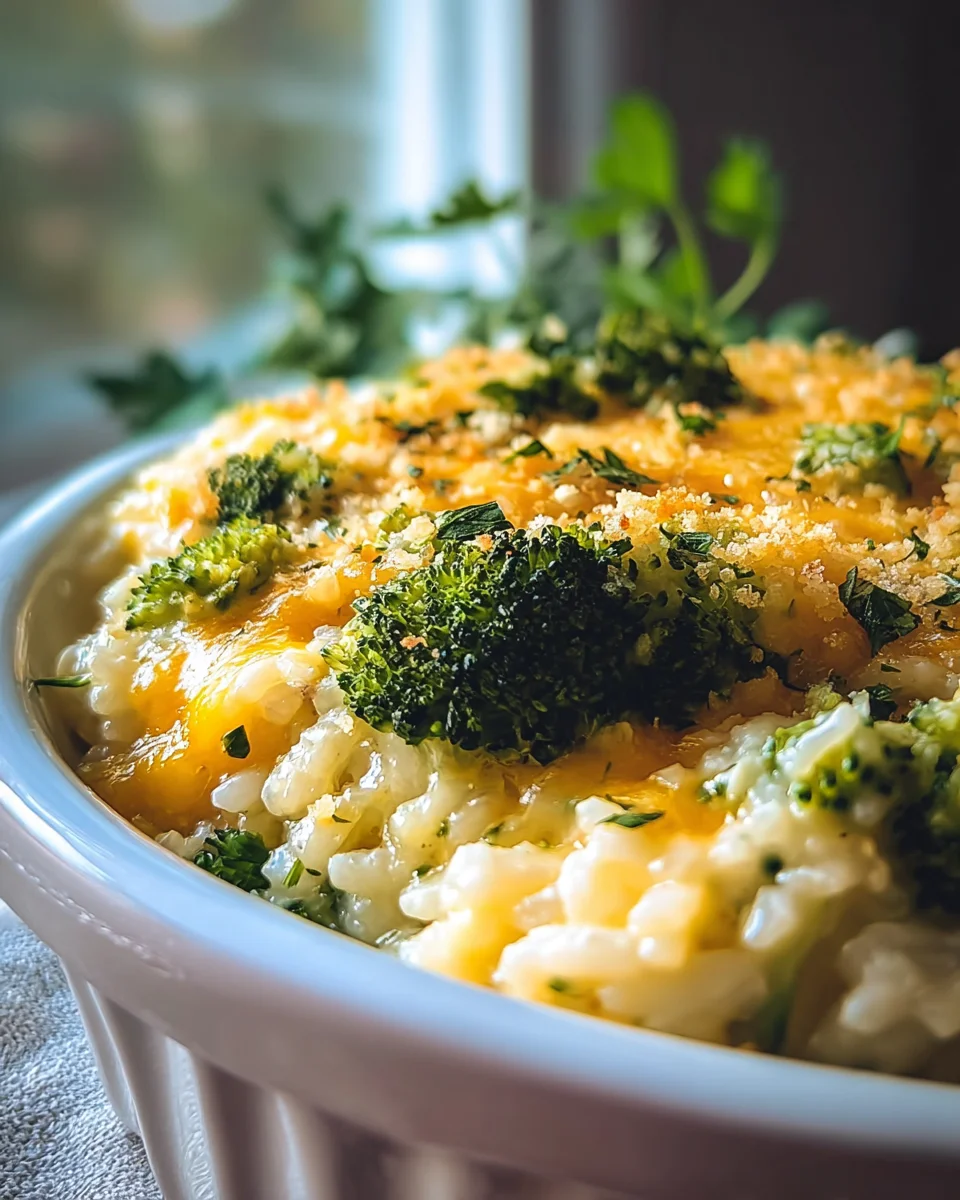 Ultimate Broccoli Cheese Rice Casserole Recipe to Savor!