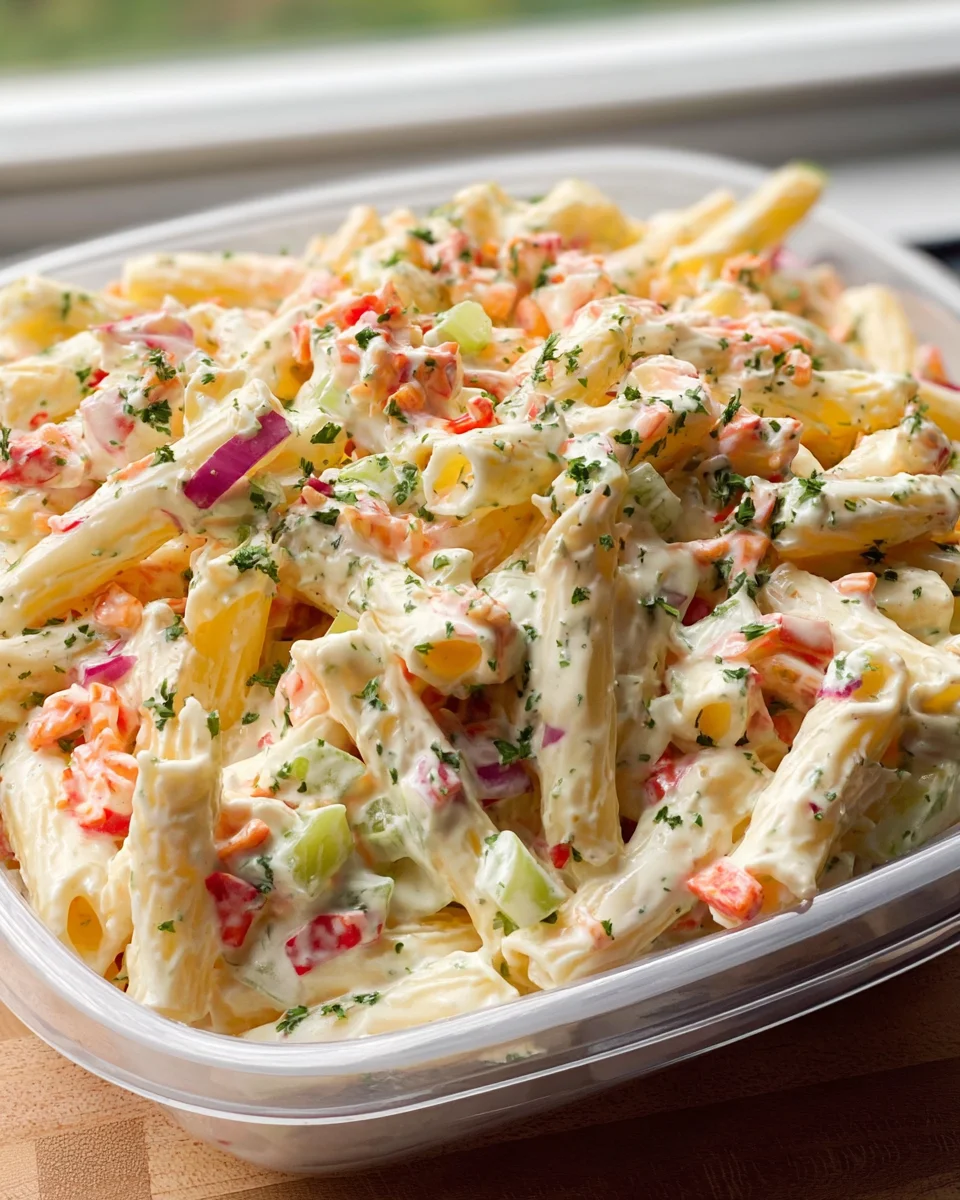 Cheddar Sour Cream Macaroni Salad: Creamy & Delicious Recipe