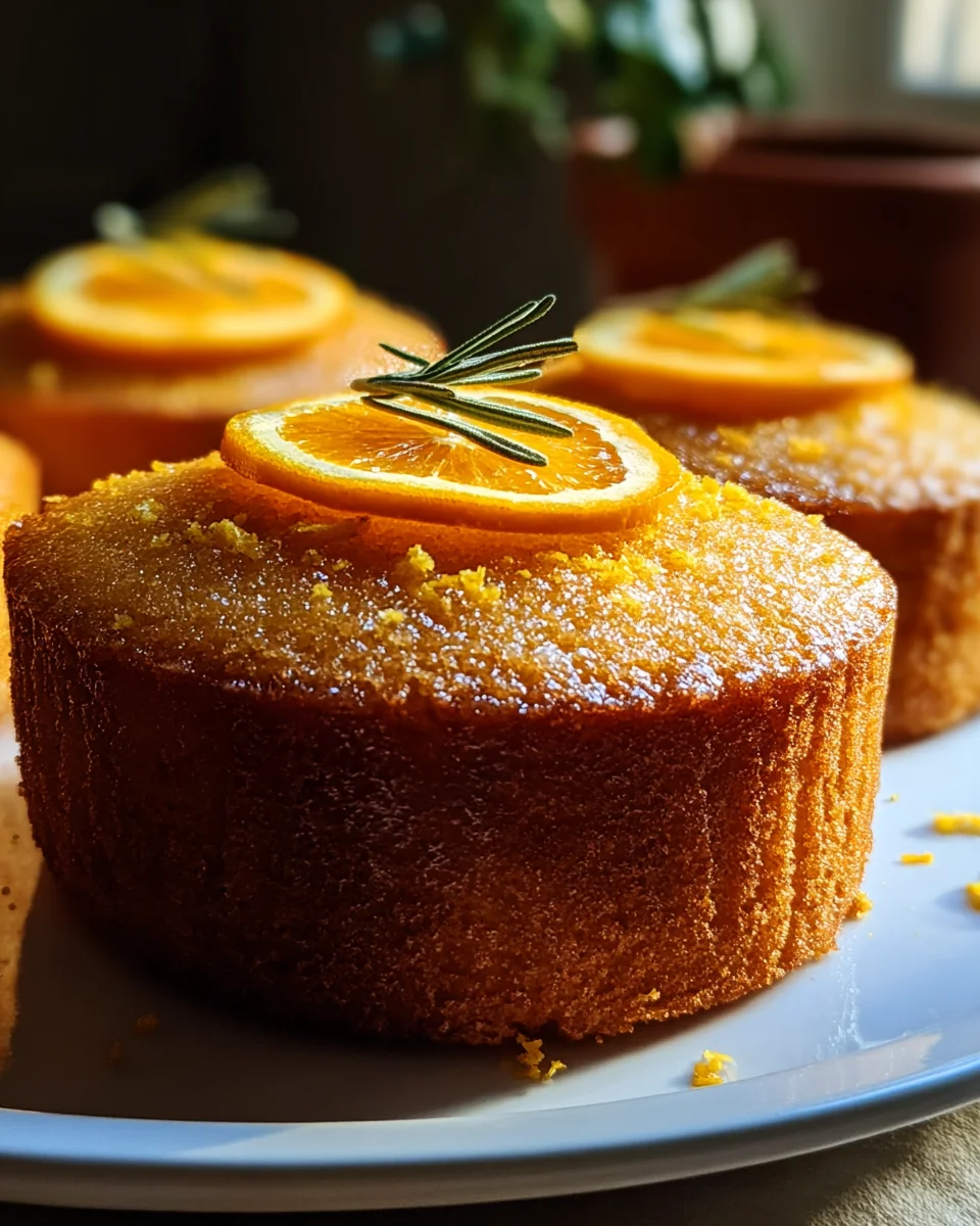 Delicious Orange Honey Cake with Gin Extractor Flavor Boost