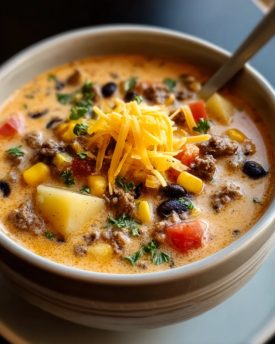 Creamy Cowboy Soup Recipe: A Hearty Beef & Potato Stew