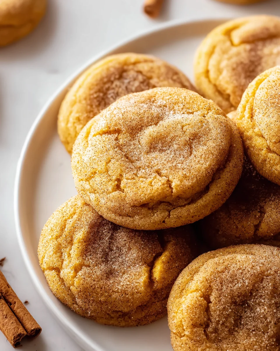 Delicious Pumpkin Snickerdoodle Cookies Recipe to Try Now!