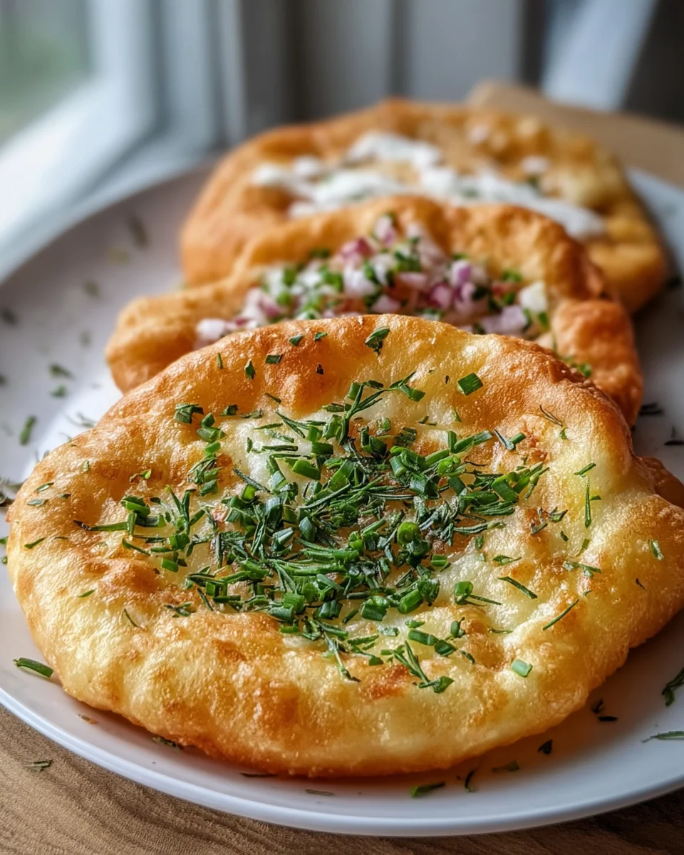 Crispy Heissluftfritteuse Langos Recipe for a Delicious Treat
