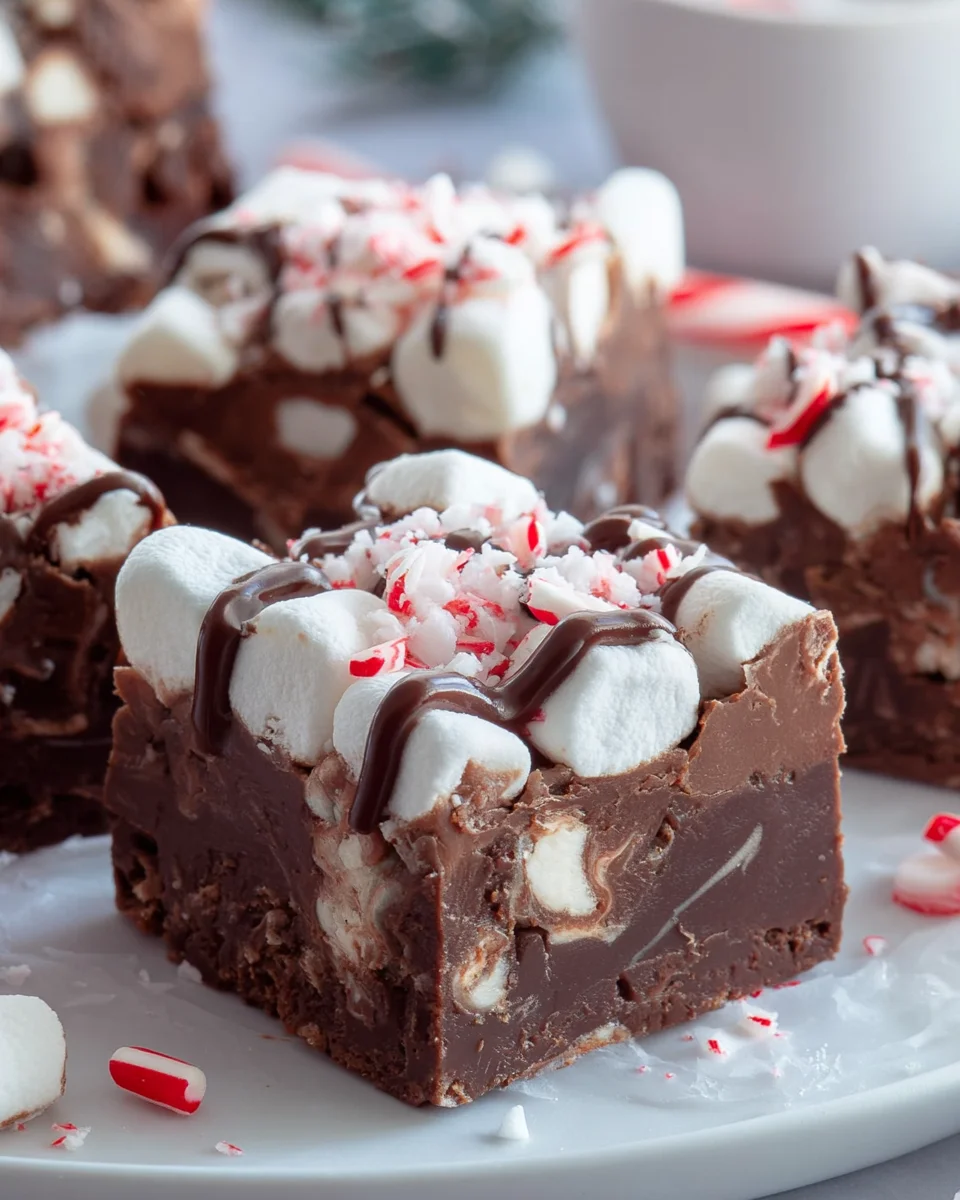 Indulge in Hot Chocolate Peppermint Fudge Bliss Today!